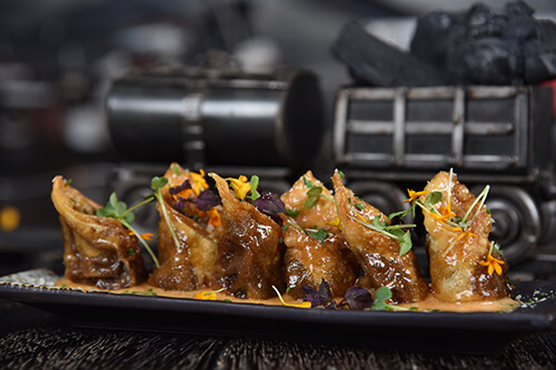 Buffalo Rib Wonton