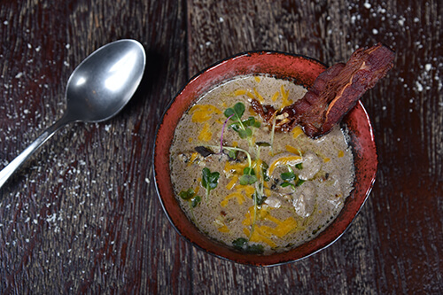 Bacon Mushroom Soup